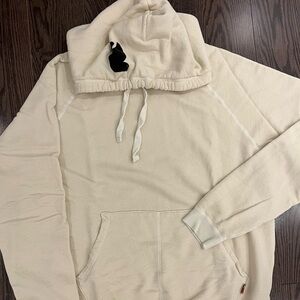 Freecity Unisex Hoody Sweatshirt. Super soft. Color: Bone. Size 1 Unisex.